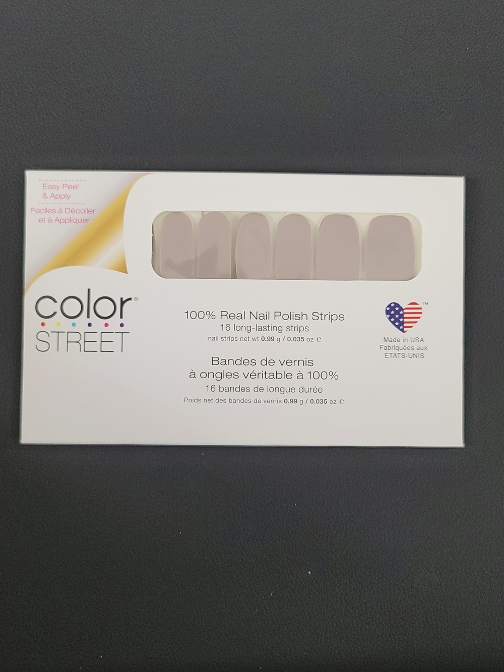 50% Off 3+ Retired COLOR STREET Amazing Greige Nail Polish Strips